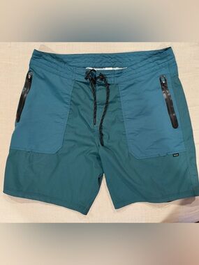 Howler Brothers Daily Grind Boardshort - Men's 38, Dark Teal